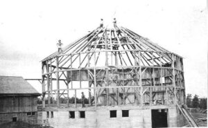Cordukes/Weber Barn in progress, ca. 1919