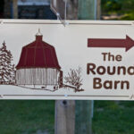 The Round Barn Sign