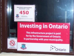 New Fire Alarm & Emergency Lighting System - Investing in Ontario Grant Program 