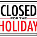 Closed for the Holidays