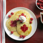 Canada Day Pancakes