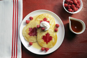 Canada Day Pancakes