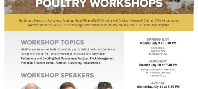 CFO OMAFRA Northern Poultry Tour