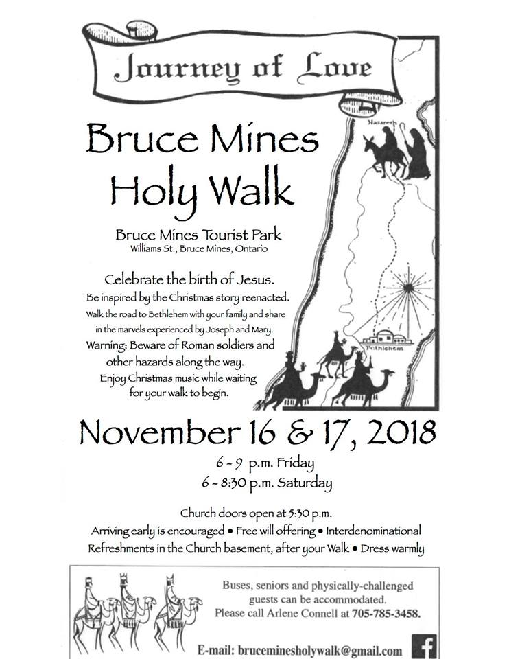 Bruce Mines Holy Walk