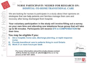 Ad for Nurse Participants