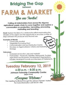 Farm to Market Stakeholders Mtg