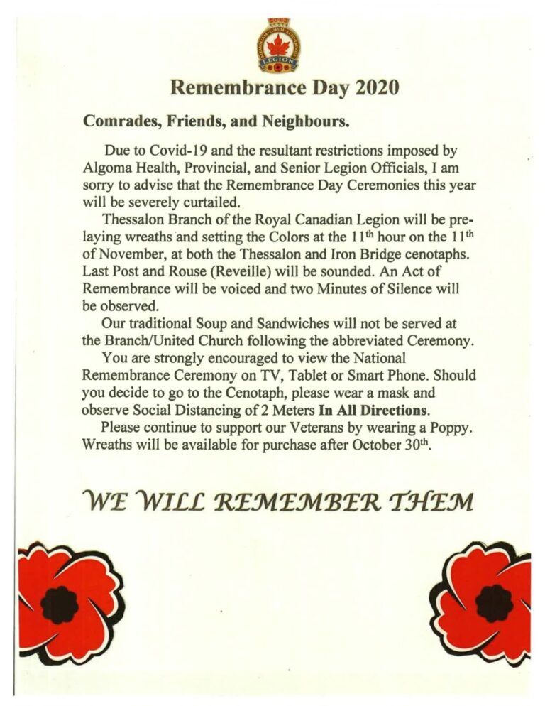 remembrance-day-ceremony-announcement-municipality-of-huron-shores