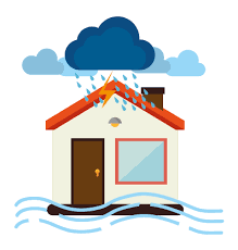 Clip art of natural disaster